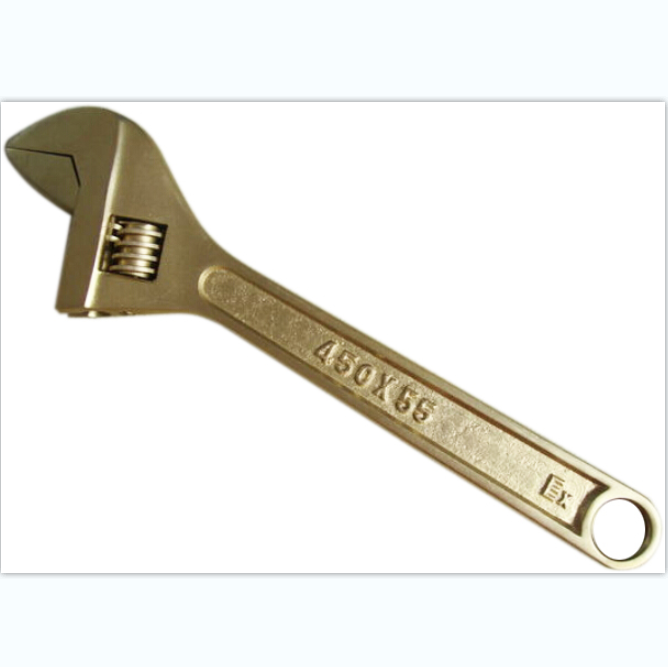 Non Sparkinig Tools Safety Wrench Copper Wrench Brass Adjustable Wrench -  China Brass Wrench, Copper Wrench