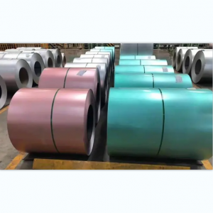 wholesale bobine d'acciaio rivestite di culore di alta qualità volumi di foglia laminata in metallo