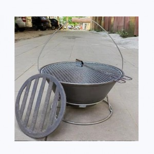 gruthannel hege kwaliteit foldable fabryk priis stielen barbecue grill BBQ charbroiler