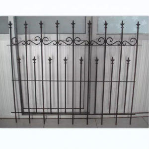 factory price high quality steel craft panel fence gate for garden and house