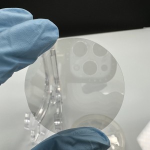 3-palcový 76,2 mm 4H-Semi SiC substrátová doštička Karbid kremíka Polonecitlivé SiC doštičky