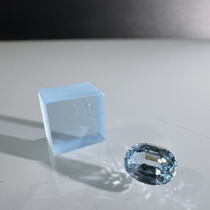 כחול מלכותי אקוומרין קורנפלור ספיר 99.999% Al2O3 Paraiba