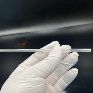 Сапфірова прецизійна трубка Одиночний кристал Al2O3 99,999% стрижнів для високотемпературного контейнерного тигля