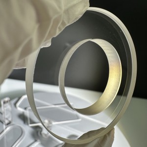 Sapphire round washer ring hardness high wear resistance