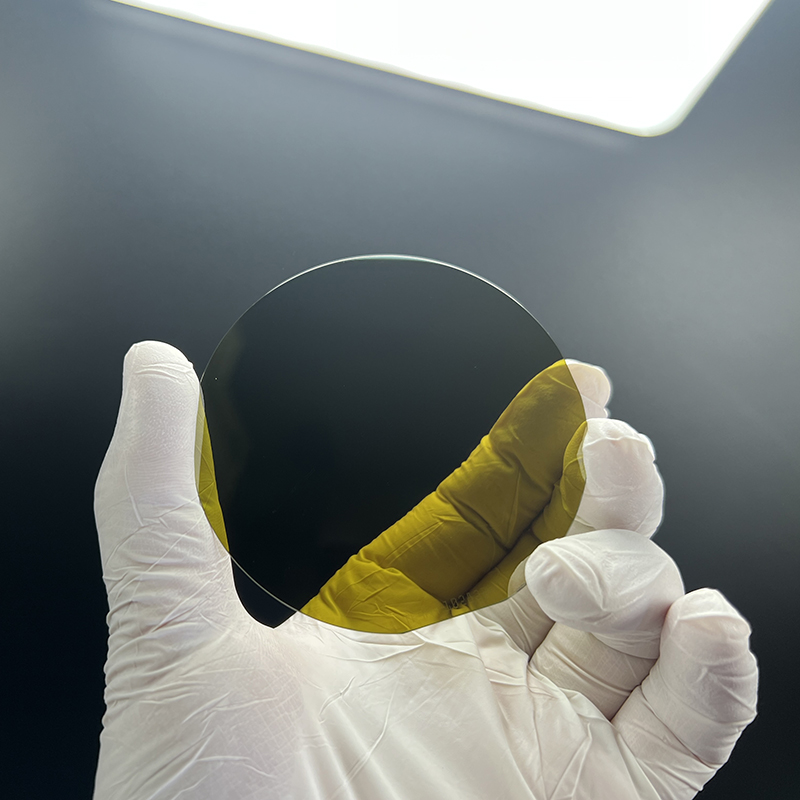 2 tommer 50,8 mm silisiumkarbid SiC-wafere dopet Si N-type produksjonsforskning og dummy-kvalitet