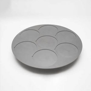 SiC ceramic tray plate graphite nwere mkpuchi CVD SiC maka akụrụngwa