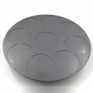 SiC ceramic tray plate graphite ກັບ CVD SiC coating ສໍາລັບອຸປະກອນ