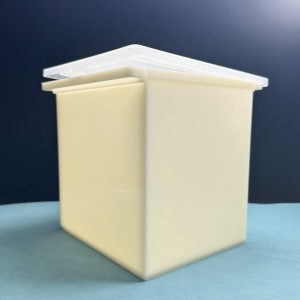 Boîte de transport carrée pour porte-plaquettes 150x150mm