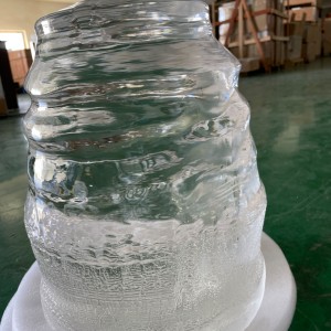99,999% Al2O3 safir boule material transparent monokristal