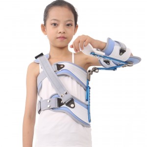 Children Therapy orthopedic Neck Traction Device equipment Shoulder Arm Sling Support Elbow Brace xk234