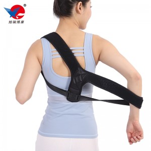 Hot sale adjustable back support belt posture corrector for adult