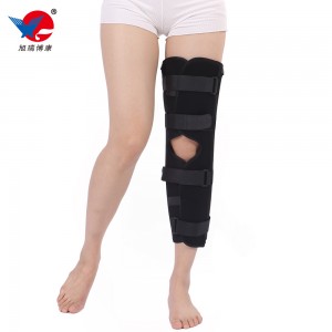 Personlized Products Nylon Silicon Knee Sleeve - XK613-2 Knee Immobilizer Brace – Xukang