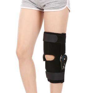 Open adjustable Stabilizer Joint Support Knee Hinge Knee Brace