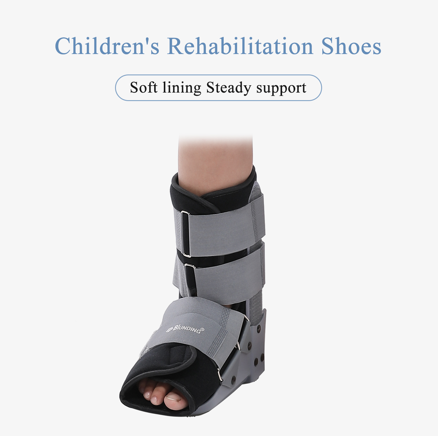 Foot Splint Guard Orthosis Fracture Ankles Straps Wraps For Children