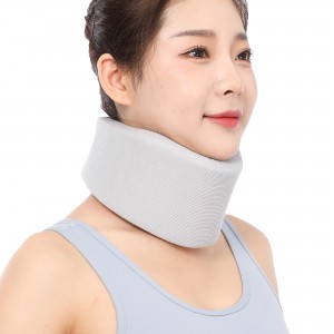 Medical Neck Brace Foam Cushion Cervical Collar Adjustable Neck Support Brace For Sleeping Relieves Neck Pain And Spine Pressure