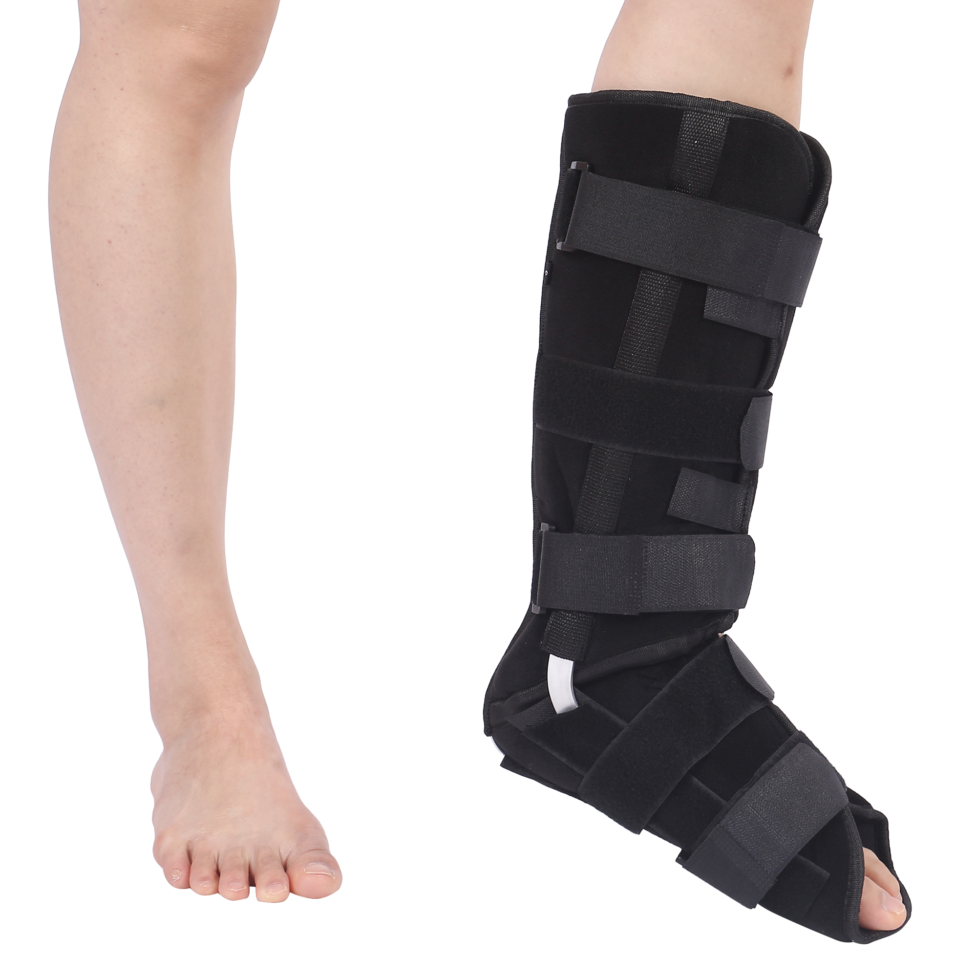 Adjustable Rehabilitation Medical Ultra Ankle Fixation Brace Leg Ankle Othosis Support