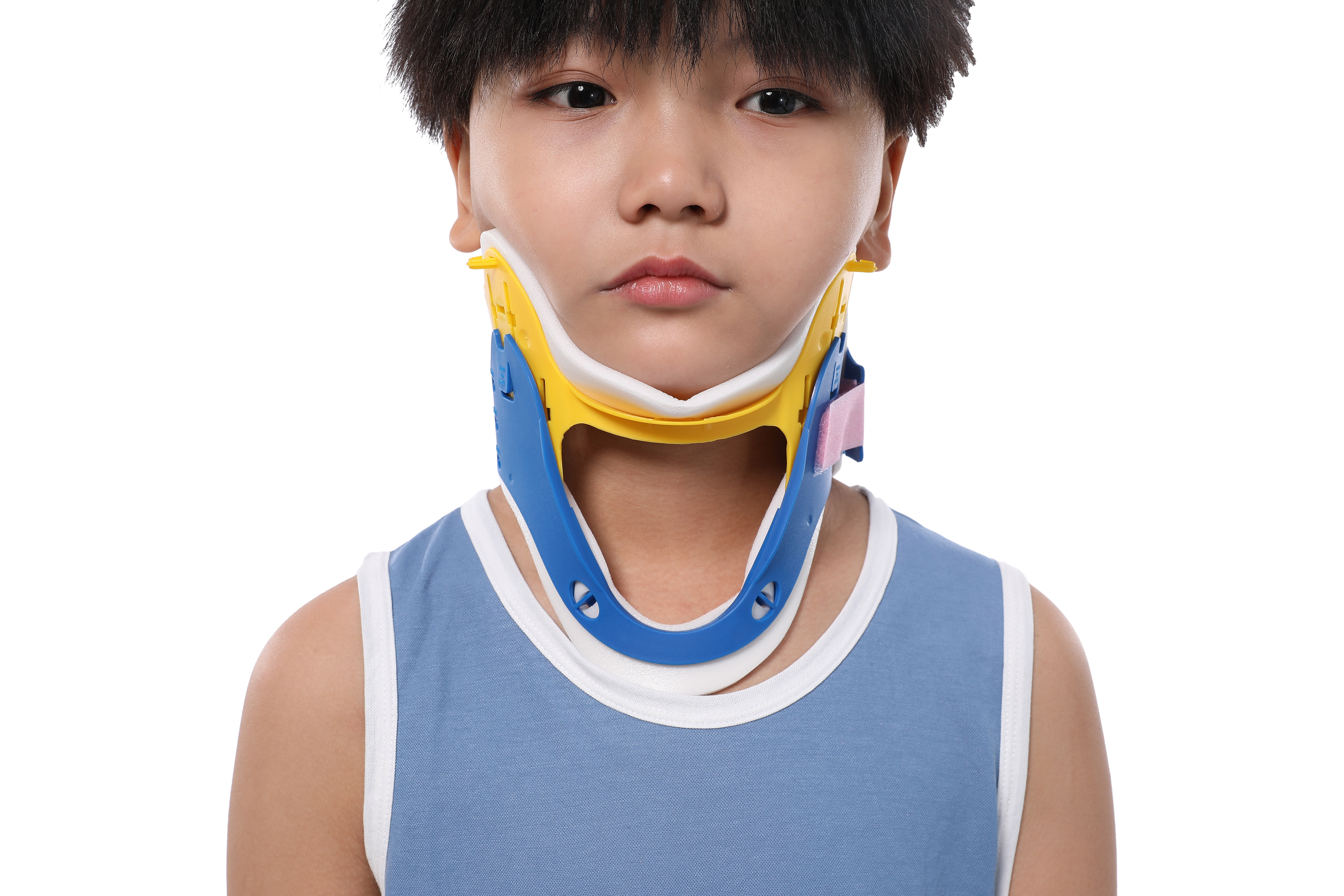 Comfortable Neck Support Brace Cervical Collar Neck Pain Relief Cervical Traction Devices Stretcher for Children