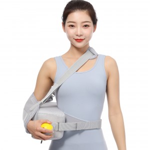 Medical Orthopedic Shoulder Arm Immobilizer Sling Brace Comfortable Elbow Protector Equipment with Foam Pillow