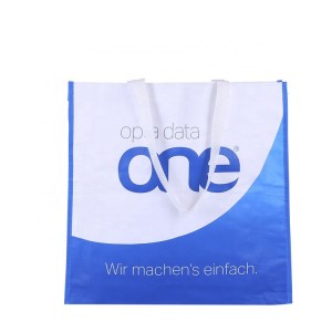 China manufacturer supplier fashional recyclable laminated pp woven shopping bag