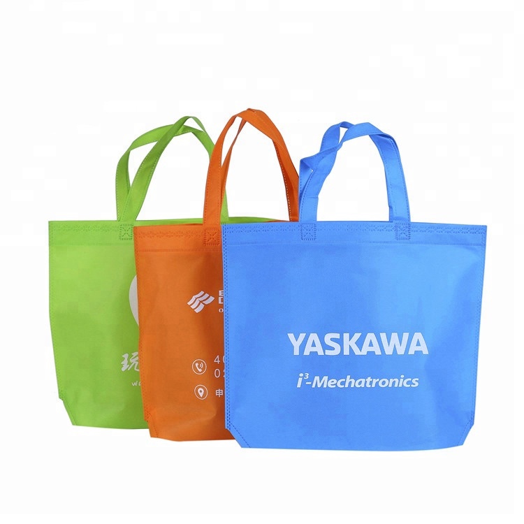 OEM Supply Non Woven Shoe Bag - Custom recyclable promotional shopping non woven fabric bag – Xinlimin