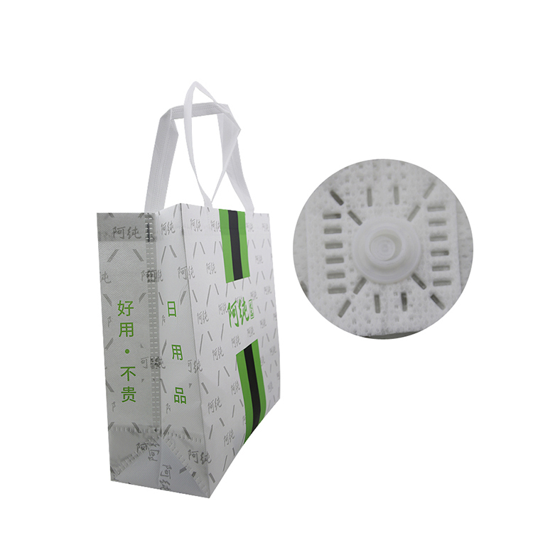 OEM Factory for Hemp Tote Bag - Promotion new fashion design lightweight pp non woven shopping clothing tote bag with lamination – Xinlimin