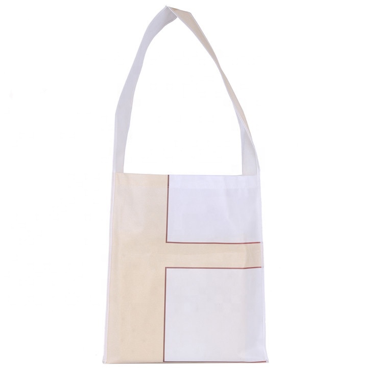 Online Exporter Reusable Grocery Bag - Custom logo promotional long handle cotton canvas tote bag – Xinlimin