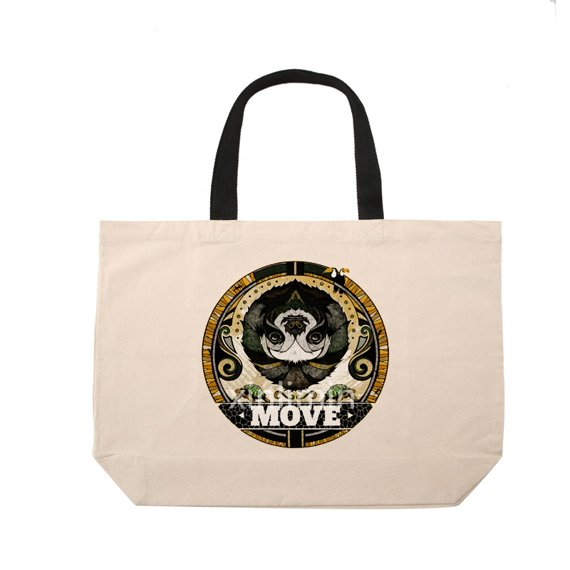 OEM Manufacturer Cotton Tote - Wholesale Cheap price Top Quality Canvas bag OEM Custom printing cotton bag – Xinlimin