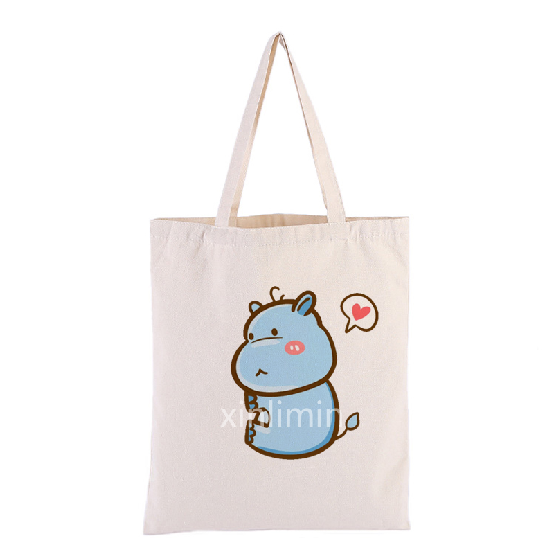 Professional China Plain Canvas Tote Bags - Logo Customized Printed New Products Canvas Shopping Bags promotion bag – Xinlimin