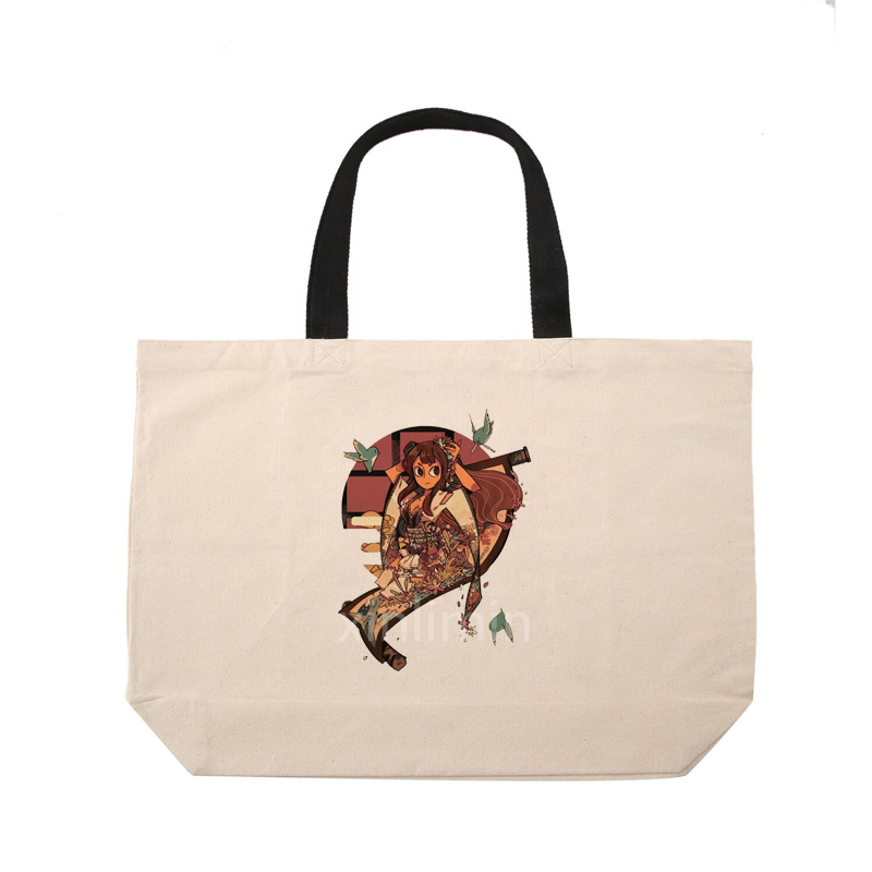Hot Sales Promotional Natural  Canvas Bag Shopping Tote Bag