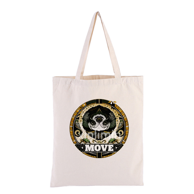 Best Price on Cotton Muslin Bags - Wholesale Cheap price Top Quality Canvas bag OEM Custom printing cotton bag reusable and Eco-friendly Canvas tote bag – Xinlimin