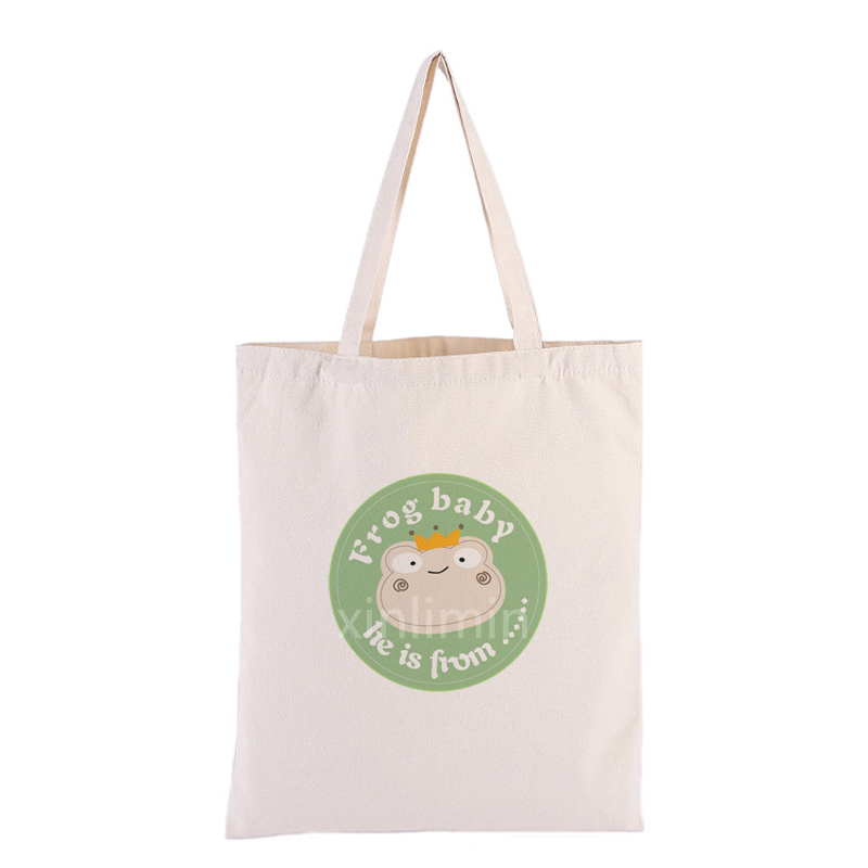Online Exporter Reusable Grocery Bag - 2019 Eco-friendly promotion cheap cotton canvas tote bag canvas bag – Xinlimin