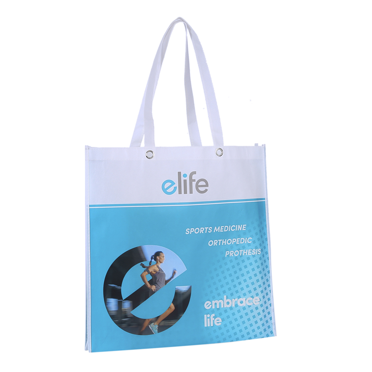 High definition Printed Non Woven Bags - Promotion Custom Printed Reusable Tote Bags Eco-friendly Non Woven Shopping Bags – Xinlimin