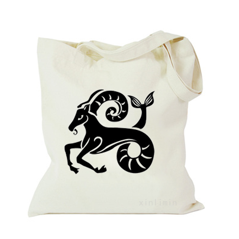 OEM/ODM China Monogrammed Canvas Tote Bags - Best prices cotton tote shopping bag with animal pattern sheep – Xinlimin