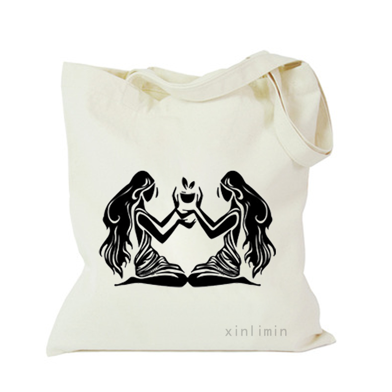 Best Price on Cotton Muslin Bags - wholesale cotton natural canvas tote bag Cotton bag – Xinlimin