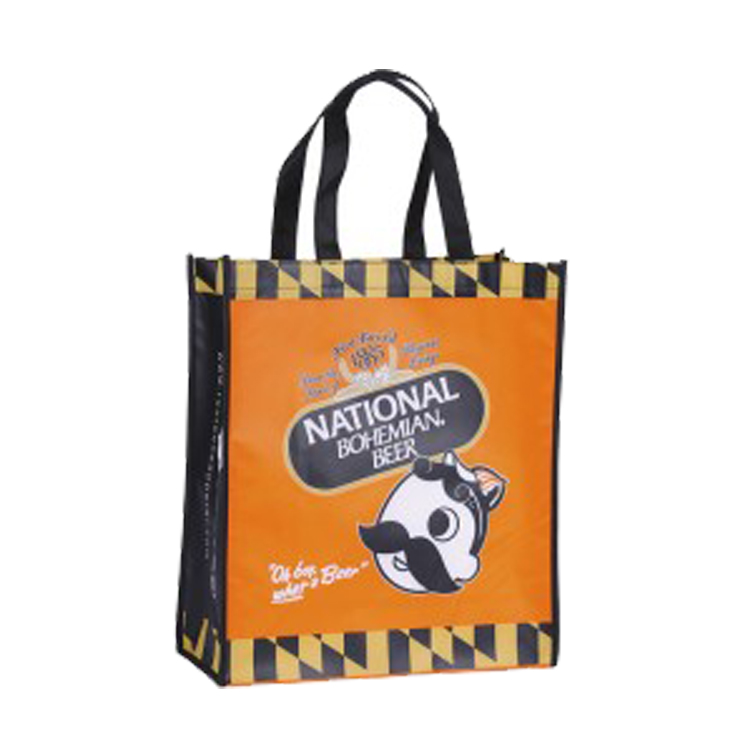 Top Suppliers Eco Tote - Custom logo print durable tote pp non woven laminated shopping bag – Xinlimin