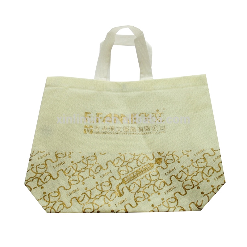 OEM/ODM China Reusable Tote Bags - Custom printed wholesale yiwu 120gsm recycled big size folding pp non woven gift shopping bag – Xinlimin