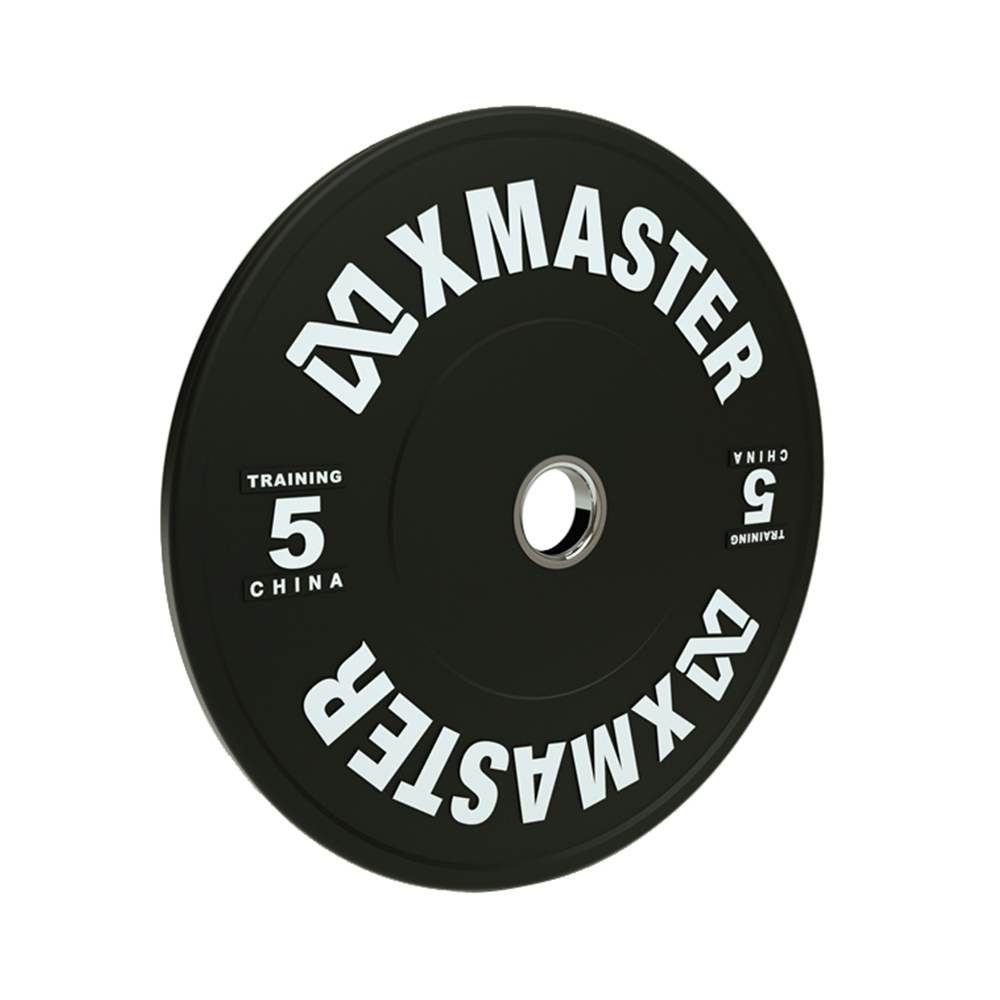 Factory Free sample Competition Bumper Plate Set - Pro Black Training Economic Plate – XMASTER