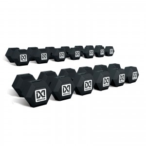 Rubber Coated Six Dumbbell