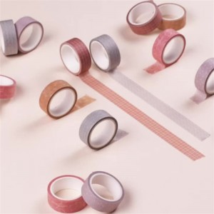 Wholesale Colored Stationery Roll Waterproof Decorative Washi T (