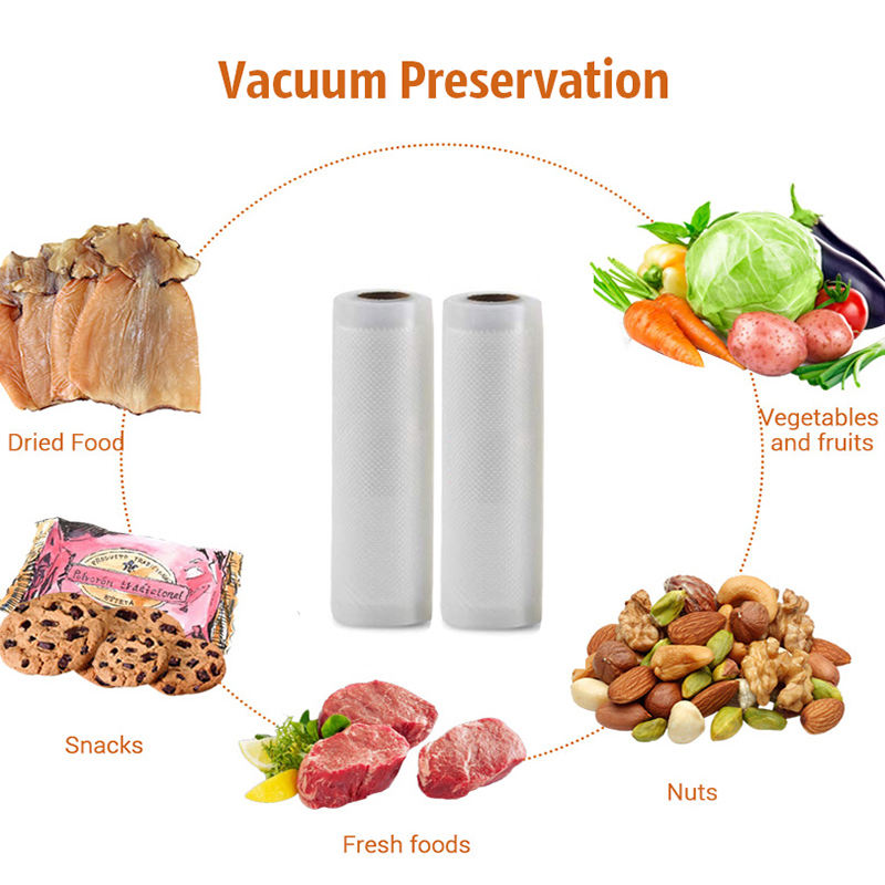 Vacuum Bags For Food Preservation Dot Pattern Vacuum - Temu