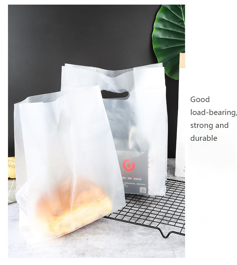 Transparent Plastic Bag with Handle Large Food Container Packaging Bag  Party Candy Cake Wrapping Bags - China Outer Packing Bag, Doggie Bag