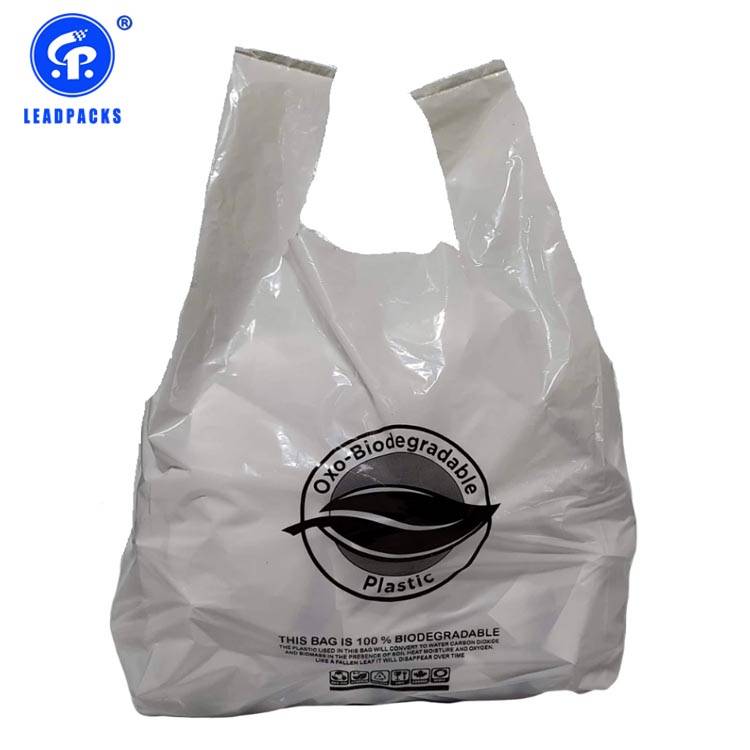 Biodegradable T-shirt Bag 10
