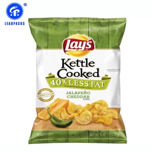 High Quality for Vacuum Packaging Pouch - Potato Chips Snacks Packaging Bag –  Leadpacks