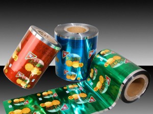 Laminated materials and Flexo Printing thermal sealing food packaging sachet film roll