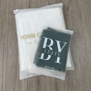 CPE frosted plastic bag