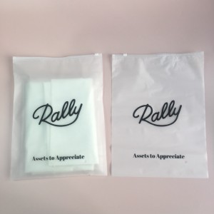 2020 Good Quality Zipper Lock Bag - CPE frosted plastic bag –  Leadpacks