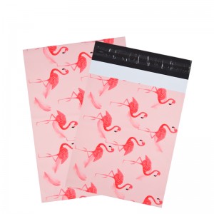 Custom Logo Shipping Package Postage Bags Pink Self-sealing Courier Poly Mailers For Clothing