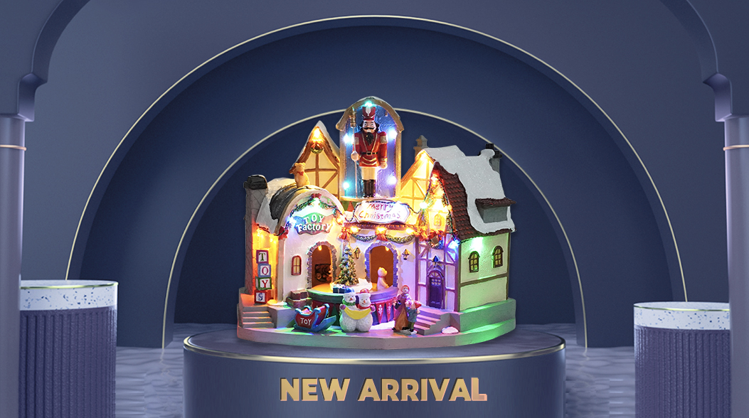 Melody New Online Live Stream-Led musical Christmas Villages