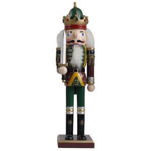 Hot sell amazon cascanueces de navidad wooden carving toy nutcracker soldier ornament