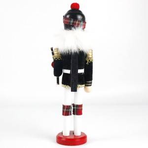 Holiday table decor and promo gift Puppet Occasion wooden figurine Christmas nutcracker for kids
